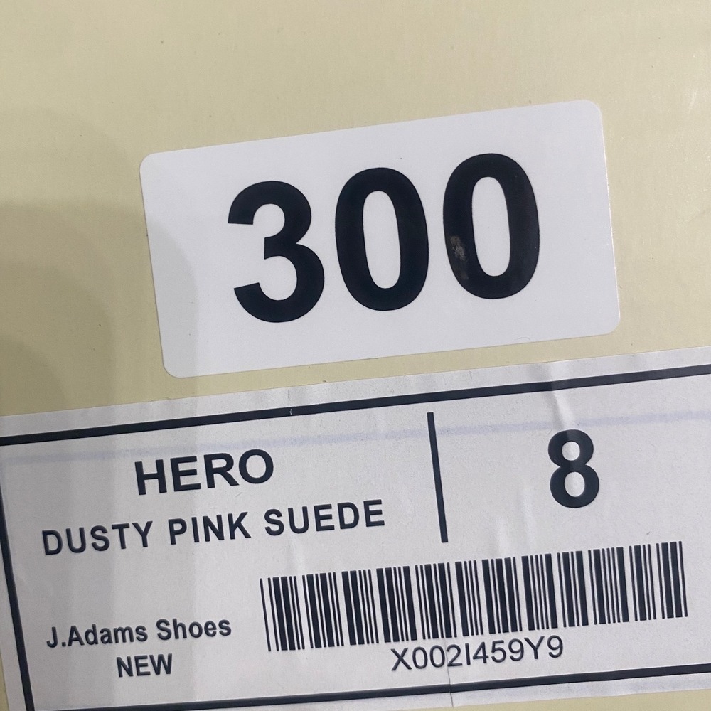 J. Adams Hero Dusty Pink Suede Platform Sneakers Womens 8 Low Top 3032-FLA - Picture 6 of 6